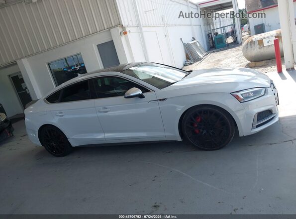 WAUB4CF59JA030219 2018 AUDI S5 White Вид задньої частини салону