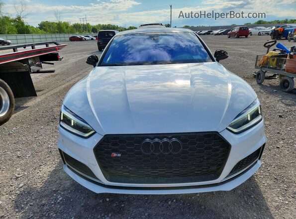 WAUB4CF59JA135391 2018 AUDI S5 White წინა ხედი
