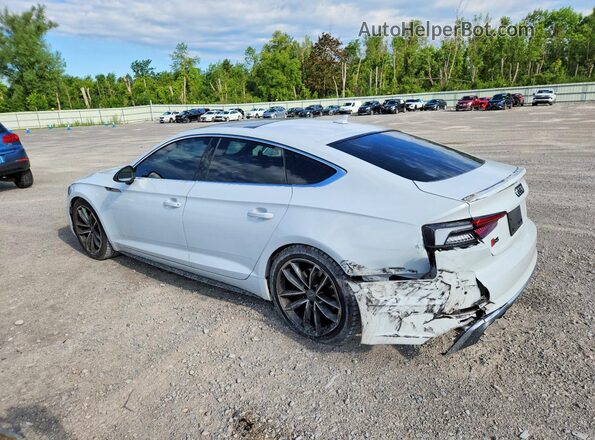 WAUB4CF59JA135391 2018 AUDI S5 White უკანა მარცხენა
