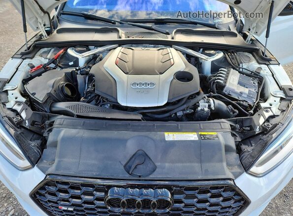 WAUB4CF59JA135391 2018 AUDI S5 White უკანა სალონის ხედი