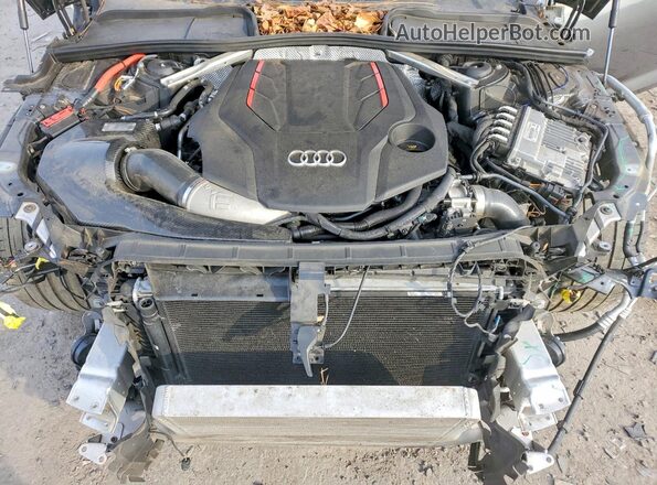 WAUB4CF59NA011904 2022 AUDI S5 Gray Widok wnętrza z tyłu