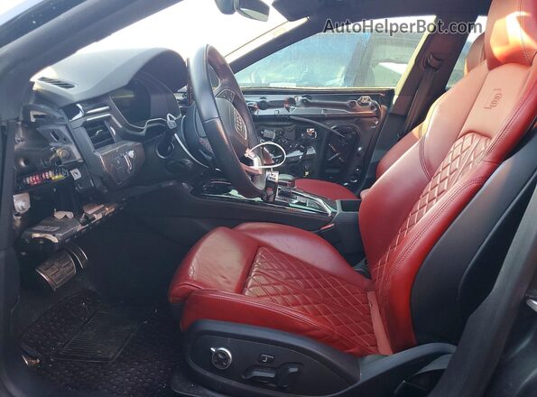 WAUB4CF59NA011904 2022 AUDI S5 Gray Widok wnętrza z przodu
