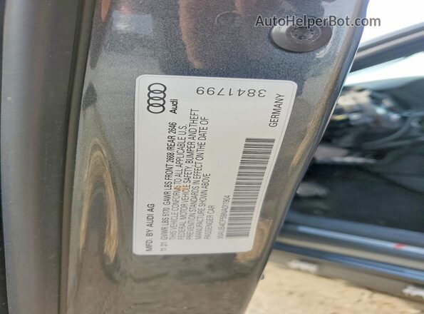 WAUB4CF59NA011904 2022 AUDI S5 Gray Widok komory silnika