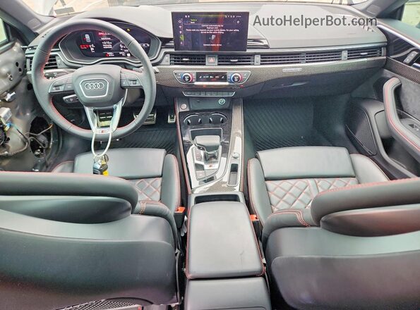WAUB4CF59RA114438 2024 AUDI S5 Gray Вид панелі приладів