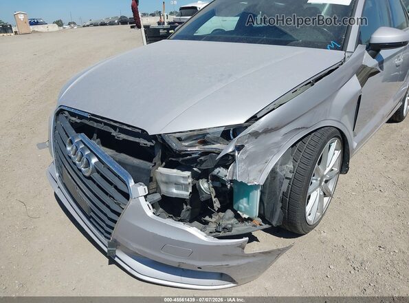 WAUB8GFF0G1042479 2016 AUDI A3 Gray Front view