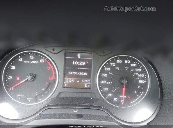 WAUB8GFF0G1048900 2016 AUDI A3 Red Հետևի նստատեղերի տեսք