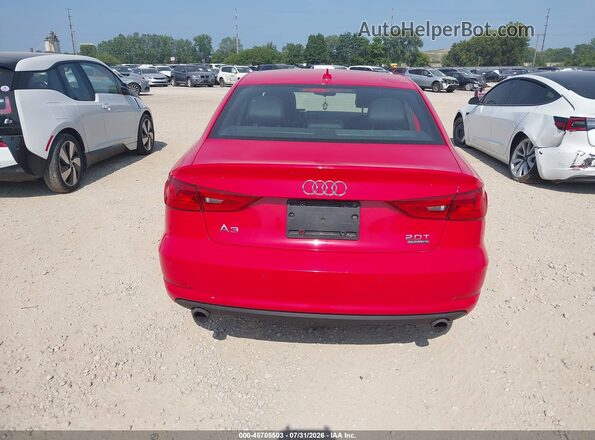 WAUB8GFF0G1048900 2016 AUDI A3 Red 