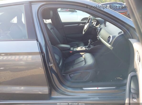 WAUB8GFF1G1109297 2016 AUDI A3 Gray Вид салону спереду