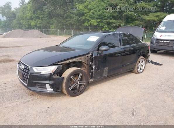 WAUB8GFF1H1058899 2017 AUDI A3 Black Front left