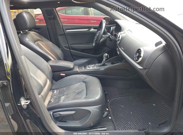 WAUB8GFF1H1058899 2017 AUDI A3 Black Front interior view