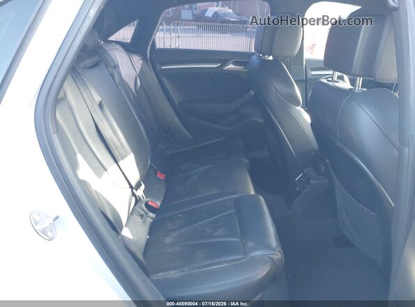 WAUB8GFF1H1065576 2017 AUDI A3 White Widok naklejki z numerem VIN