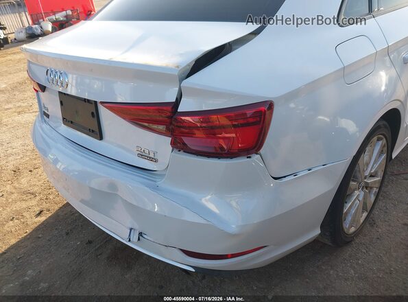 WAUB8GFF1H1065576 2017 AUDI A3 White Widok z przodu