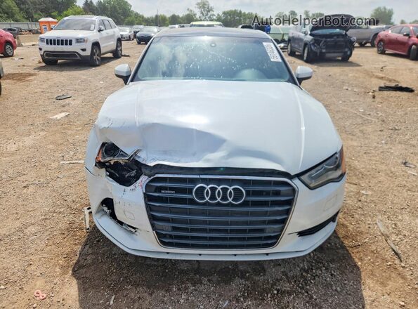 WAUB8GFF2G1043245 2016 AUDI A3 White Դիմացի տեսք