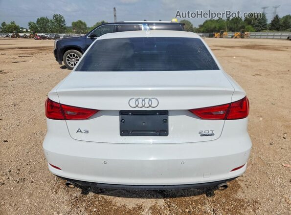 WAUB8GFF2G1043245 2016 AUDI A3 White Հետևի տեսք