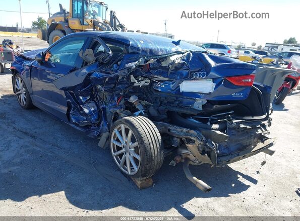 WAUB8GFF2G1068498 2016 AUDI A3 Dark Blue Rear left