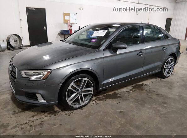 WAUB8GFF2H1054294 2017 AUDI A3 Gray Front left