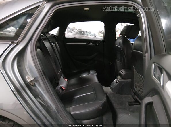 WAUB8GFF2H1054294 2017 AUDI A3 Gray VIN sticker view