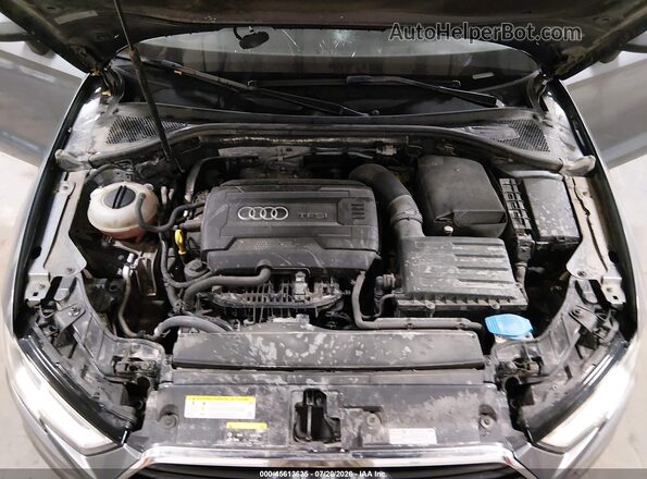 WAUB8GFF2H1054294 2017 AUDI A3 Gray Rear view