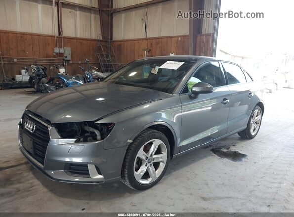 WAUB8GFF2H1071340 2017 AUDI A3 Серый Передняя левая четверть