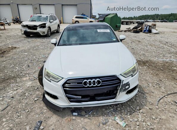WAUB8GFF2H1074528 2017 AUDI A3 White Вид спереду