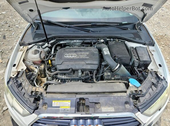 WAUB8GFF2H1074528 2017 AUDI A3 White Вид задньої частини салону