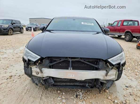 WAUB8GFF2H1078191 2017 AUDI A3 Black Դիմացի տեսք