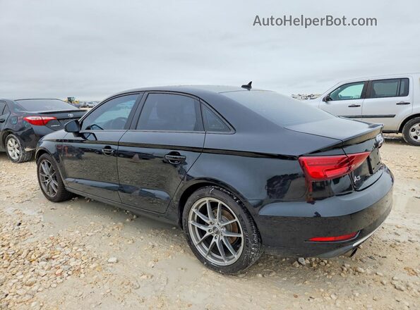WAUB8GFF2H1078191 2017 AUDI A3 Black Հետևի ձախ