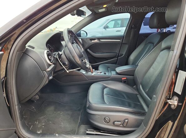 WAUB8GFF2H1078191 2017 AUDI A3 Black Սալոնի դիմացի տեսք