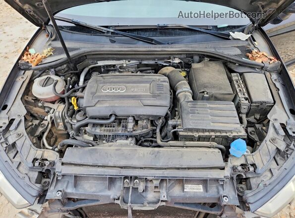 WAUB8GFF2H1078191 2017 AUDI A3 Black Սալոնի հետևի տեսք
