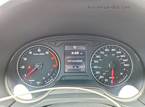 WAUB8GFF2H1078191 2017 AUDI A3 Black Սարքավորումների վահանակի տեսք