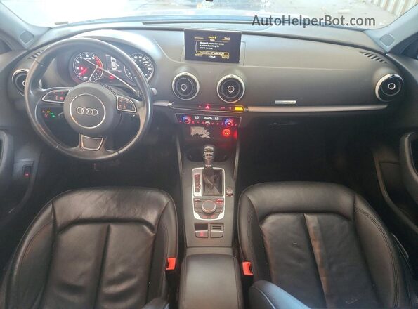 WAUB8GFF3G1031234 2016 AUDI A3 Black Dashboard view