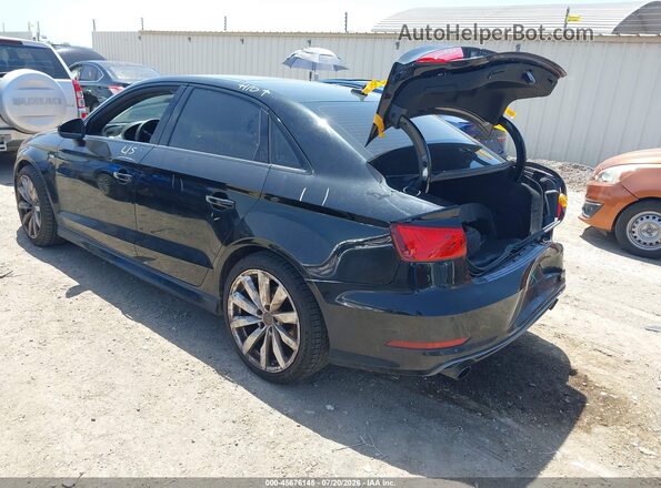 WAUB8GFF3G1058868 2016 AUDI A3 Black Rear left