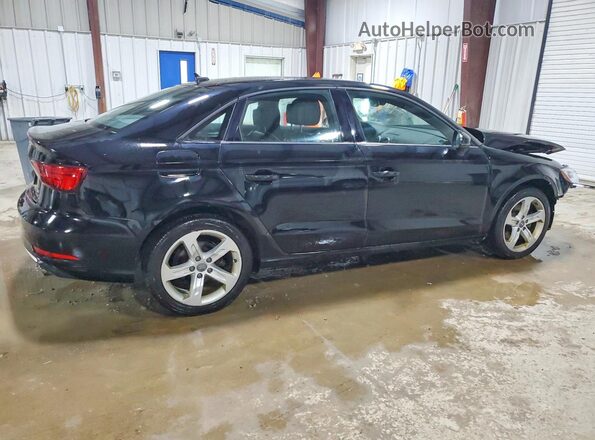 WAUB8GFF3H1046804 2017 AUDI A3 Черный Задняя правая четверть