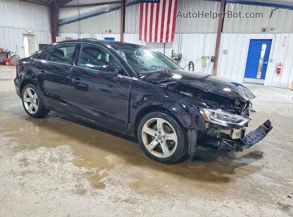 WAUB8GFF3H1046804 2017 AUDI A3 Черный Передняя правая четверть