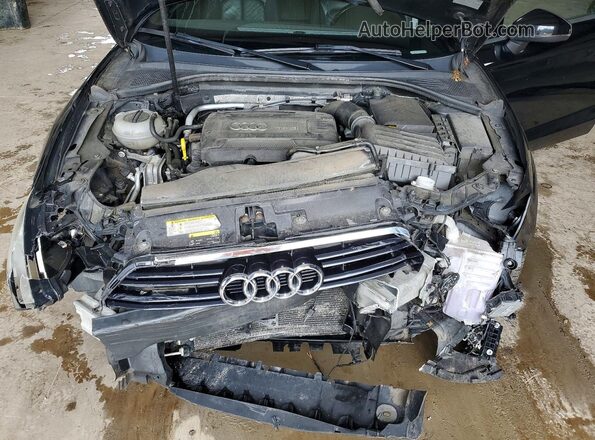 WAUB8GFF3H1046804 2017 AUDI A3 Черный Вид задней части салона