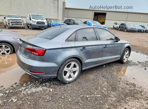 WAUB8GFF3H1051520 2017 AUDI A3 Gray Trasero derecho