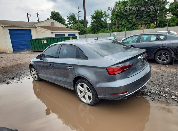 WAUB8GFF3H1051520 2017 AUDI A3 Gray Trasero izquierdo