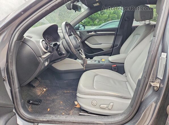 WAUB8GFF3H1051520 2017 AUDI A3 Gray Vista interior delantera