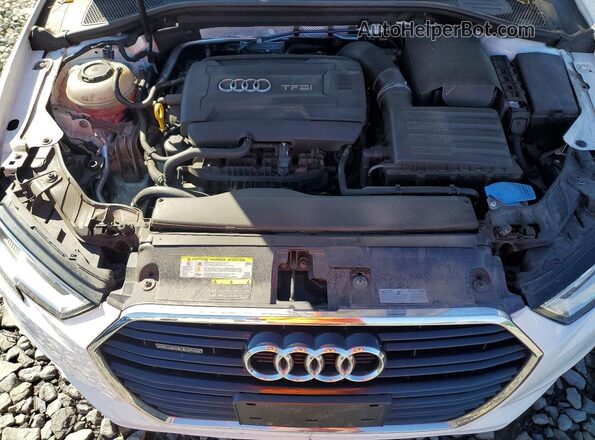 WAUB8GFF3J1047523 2018 AUDI A3 Белый Вид задней части салона