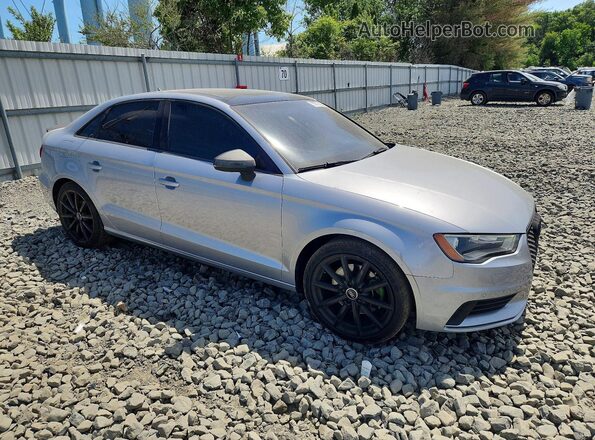 WAUB8GFF4G1004933 2016 AUDI A3 Gray Передня права чверть