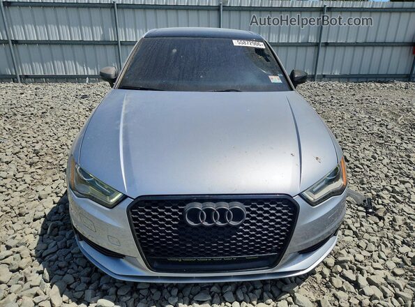 WAUB8GFF4G1004933 2016 AUDI A3 Gray Вид спереду