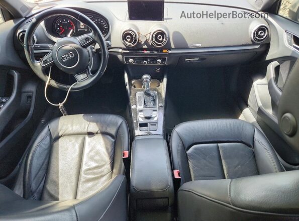 WAUB8GFF4G1004933 2016 AUDI A3 Gray Вид панелі приладів