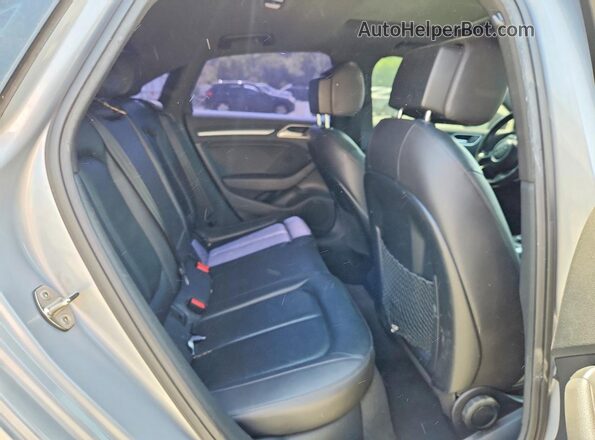 WAUB8GFF4G1004933 2016 AUDI A3 Gray Вид задніх сидінь