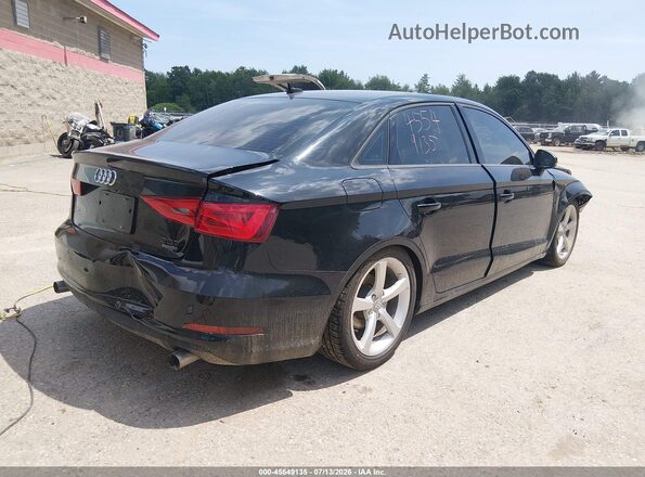 WAUB8GFF4G1059995 2016 AUDI A3 Black Задня права чверть