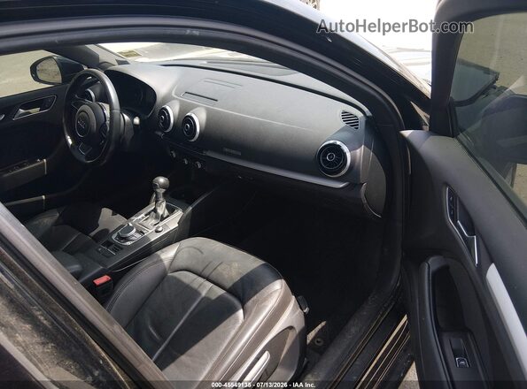 WAUB8GFF4G1059995 2016 AUDI A3 Black Вид салону спереду