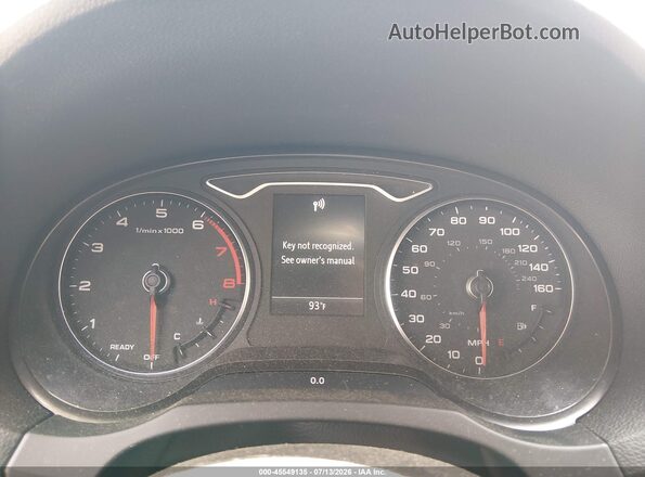 WAUB8GFF4G1059995 2016 AUDI A3 Black Вид задніх сидінь