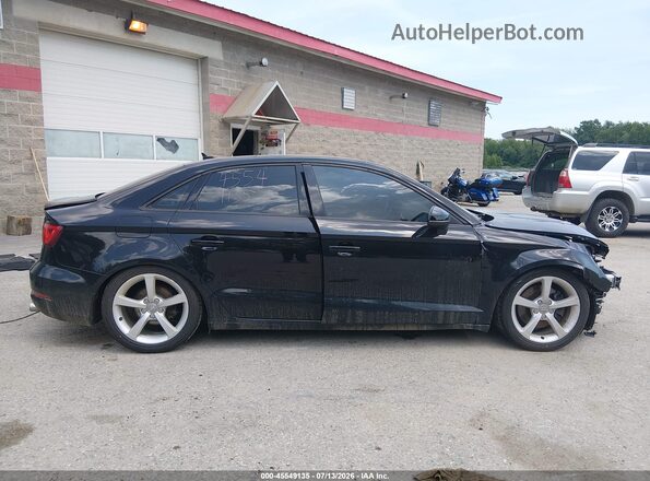 WAUB8GFF4G1059995 2016 AUDI A3 Black Вид задньої частини салону