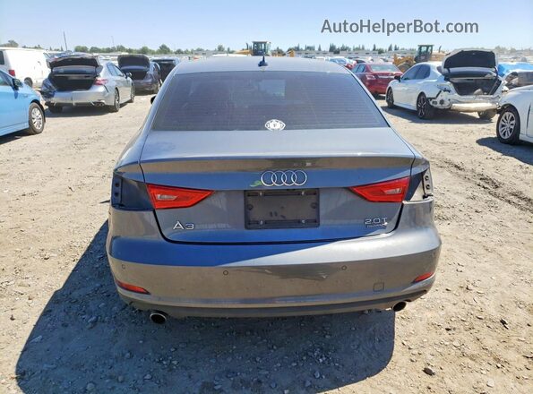WAUB8GFF4G1082547 2016 AUDI A3 Gray Rear view