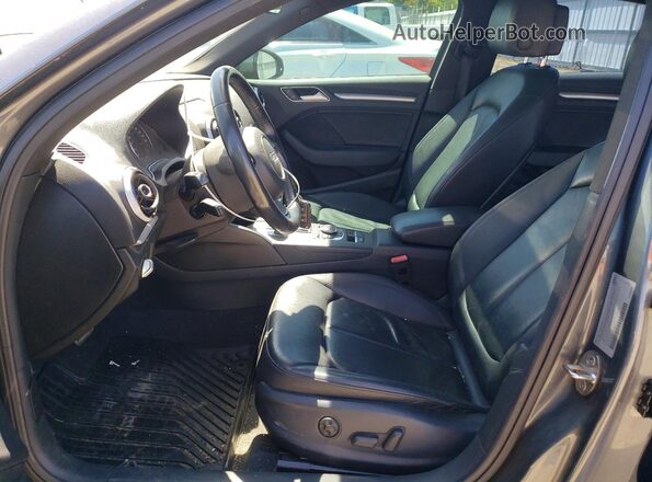 WAUB8GFF4G1082547 2016 AUDI A3 Gray Front interior view
