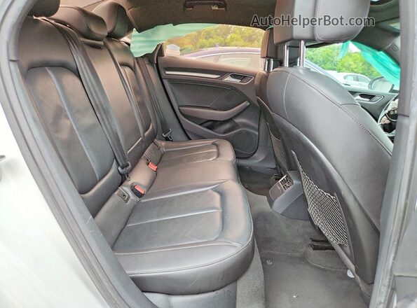 WAUB8GFF4G1115207 2016 AUDI A3 White Widok tylnych siedzeń